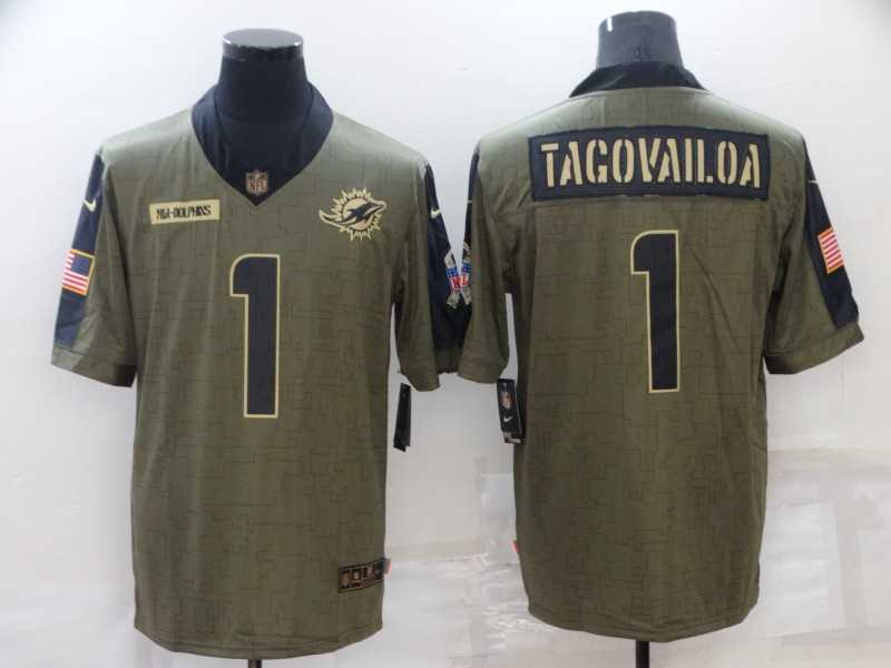 Nike Dolphins 1 Tua Tagovailoa Olive 2021 Salute To Service Limited Jersey Dzhi,We sell and wholesale Nike Dolphins 1 Tua Tagovailoa Olive 2021 Salute To Service Limited Jersey Dzhi on line form chian!
